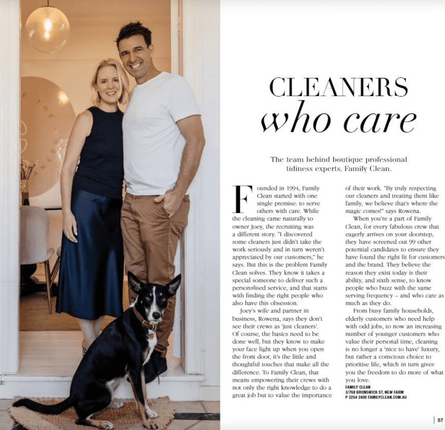Why we recruit ‘cleaners who care’
